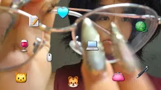 Asmr unperfect emoji challenge 🪞💅✏️📘 