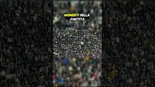 INCREDIBILE LA TIFOSERIA DELLA JUVE!! #shorts  #calcio #tifosi #juventus #ultras
