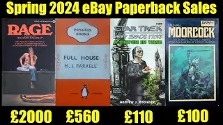 Incredible - VINTAGE - Paperback Sales - On eBay - Spring 2024 - A Hot Market!