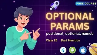 Dart Parameters Explained : Positional, Optional & Named Parameters | Flutter Bangla Tutorial