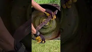 Quick EGO 2100 blade change torqued to 40 ft-lb