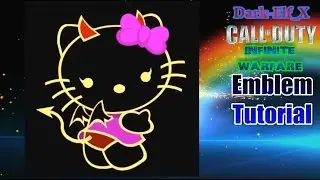 Infinite Warfare Emblem - Hello Kitty (Little Devil) Darkelf X- Call of Duty