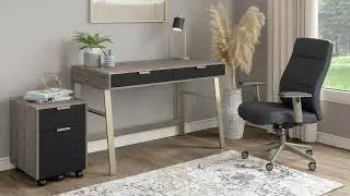 Writing Desk & Mobile File Cabinet