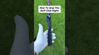 Golf Grip Tutorial⛳️#golftips #arttodogolf #golfer #golfclub #golfswing #golfgrip