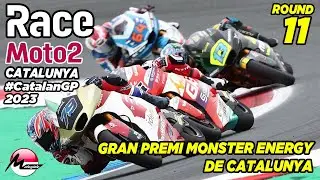 RACE MOTO2 CATALUNYA 2023 | OGURA VS ACOSTA VS ARBOLINO