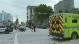 USA - Many feared dead in Florida building collapse / 4 deaths in Florida collapse; 159 still missin