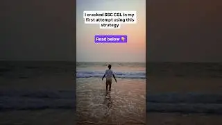 Read my strategy below 👇 #motivation #ssccgl