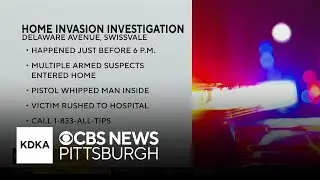 Man hospitalized following home invasion in Swissvale, police say