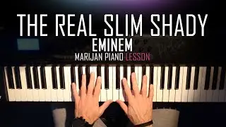 How To Play: Eminem - The Real Slim Shady | Piano Tutorial Lesson + Sheets