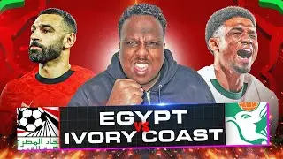 Egypt vs Ivory Coast LIVE AFCON Quarter Final Watch Along