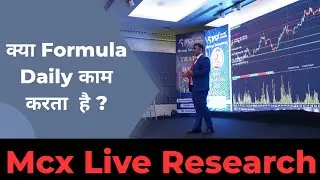Formula  पर Daily कॉल बन जाती है ? Mcx Live Research | Technical analysis course |Commodity Advisor
