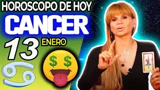 C&Aacute;NCER ♋TE VAS A BA&Ntilde;AR CON DINERO🛁💰OJOOO👀 Hor&oacute;scopo De Hoy 13 De Enero 2026 | Mhoni Vidente