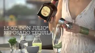 How to Make a Mojito Reposado with Don Julio for a Tropical Escape/Beach