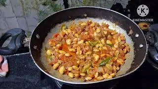 Chikkudupikkalu,( beans) tammoto🫛🍅 curry👌😋#tranding# viral 