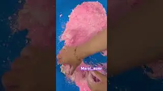 Softy powdery zebra pink and white reformed 🩷🤍 #crunchycrumbles #oddlysatisfying #satisfying