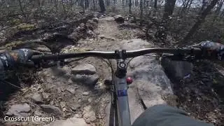 New Trails! Rocks, Drops, and more Rocks - Deep Creek Lake State Park, McHenry, Maryland MTB