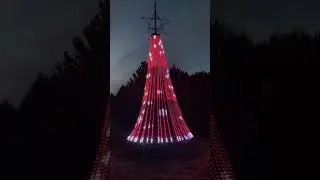 In the Christmas Spirit 🎄 | Tangled Lights Productions #christmaslightshow #shorts #fyp