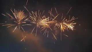 Feuerwerk Er&ouml;ffnung Vorschie&szlig;en MainFire Obernbreit