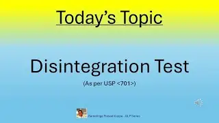 Disintegration test
