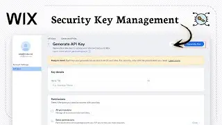 Как удалить ключ API в Wix (контроль безопасности)