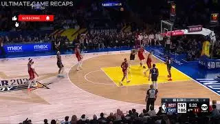 2024 NBA All Star Game | Luka Doncic And Nikola Jokic Run The Floor Without Dribbling