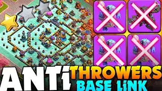 ANTI Throwers th18  UNSEEN BASE LINK. | TH18 BEST WAR BASE LINK CLASH OF CLANS