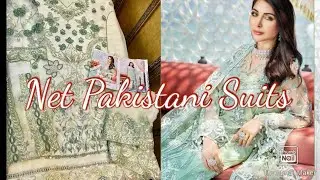 Pakistani Net Designer Replica Suits | Pakistani Replica Suits online in India | frozentags