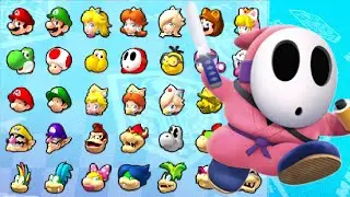 Pink Shyguy (Ninja) in Mario Kart Tour
