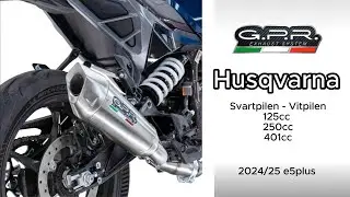 GPR Exhaust System GP-Revo fitting instruction  #husqvarnamotorcycles #svartpilen #vitpilen