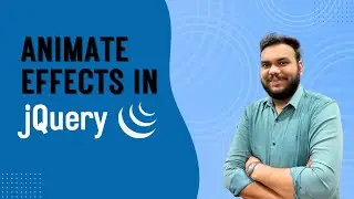 10. jQuery Animate Tutorial in Hindi | jQuery Animation Effects for Beginners #jquerytutorial