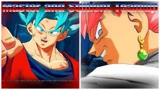 TaysirSSJ4 and Brandon Rice Teamup(Student and Master)|Dragon Ball Fighterz