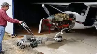 Electric Airplane Tugger