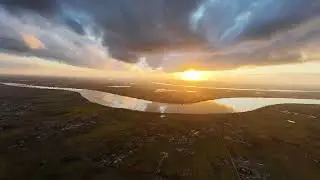 DJI AVATA 2 - coucher de soleil