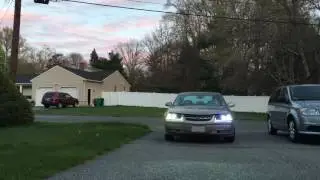 Chevy Impala retrofit. exLED power bars and V3 Trition switchbacks