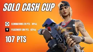 INSANE ENDGAMES IN SOLO CASH CUP! | Tournament Highlights #6