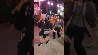 Windward Buddhist Temple's bon dance. Song is Ed Sheeran's Shivers but the Japanese version. 7.12.25