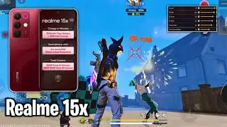 Realme 15x Free fire Headshot Setting ⚙️| Realme 15x free fire Sensitivity Settings
