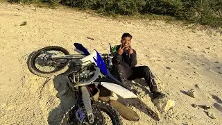 IL TOMBE EN 250 YZF ?! - Journée Forêt !