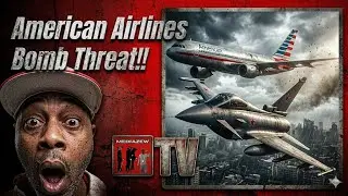 Bomb Threat on American Airlines Flight AA292 Italian Air Force Eurofighter Escort to Rome