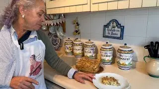 Cardo blanco gratinado