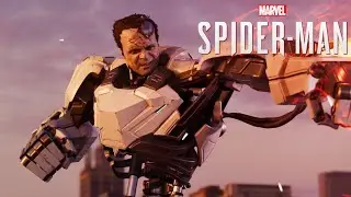 Spider-Man (2018) : Silver Lining - Cyborg Hammerhead Boss Fight 1080p