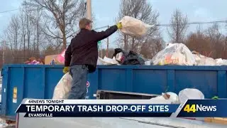 Evansville partners with Republic Services to offer temporary dumpsters following severe winter