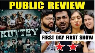 Kuttey Movie Public Reaction | Arjun Kapoor | Tabu | Naseeruddin Shah | #kutteymoviereview