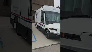 the future is here, meet the new usps Postal delivery vehicle #mail #truck #postal #gonepostal