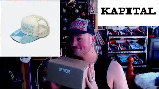 Unboxing | The Kapital Kountry Denim Repair Service Trucker Cap!