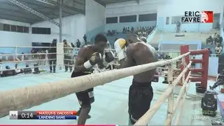 Puissance, technique, physique: Regardez le tr&egrave;s bon combat entre Mateus Dacosta et Landing Sane