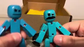 chef and skateboard stikbot action pack unboxing #stikbot #actionpack #unboxing