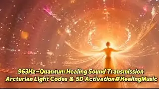 963Hz-Quantum Healing Sound Transmission ！Arcturian Light Codes &5D Activatio#HealingMusic