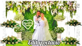 #BODA DE EDIT SALASAR Y OCTAVIO  FLORES  # #SALON #MAESTRO #BRONX #NEW YORK 2025