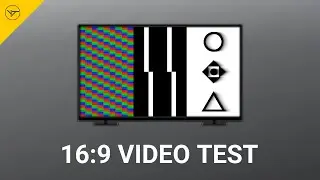 AIO 16:9 Display TV Monitor Video & Audio Test - 4K